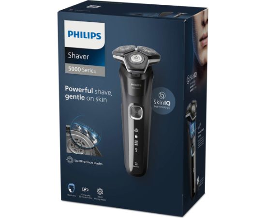 Philips SHAVER Series 5000 S5898/35 Wet and dry electric shaver with 2 accessories Matu, Bārdas, Ķermeņa trimmeri