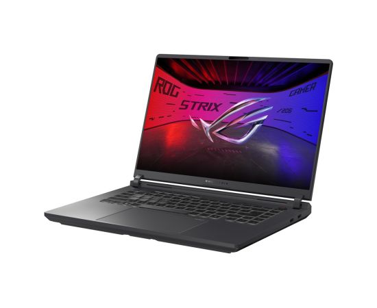 ASUS ROG Strix G16 G615JH-I5165 i5-13450HX 16.0"FHD+ 165Hz IPS-level 300nits AG 16GB DDR5 SSD512  GeForce RTX 5050 8GB WLAM+BT Cam1080p 90WHrs NoOS Eclipse Gray Portatīvie datori