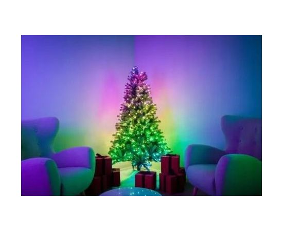Twinkly Pre-lit Tree -1.50m Choinka, 270 RGB LED, zielony przewód, typ wtyczki C Ziemassvētku lampiņas, LED virtenes