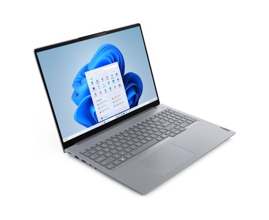 Lenovo ThinkBook 16 G8 IRL Intel Core 5 210H Laptop 40.6 cm (16") WUXGA 16 GB DDR5-SDRAM 512 GB SSD Wi-Fi 6E (802.11ax) English Grey Portatīvie datori