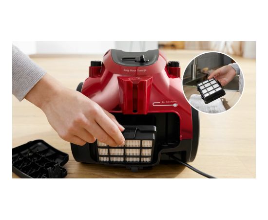 Bosch Serie 2 BGC05AAA2 vacuum 1.5 L Cylinder vacuum Dry 700 W Bagless Пылесосы