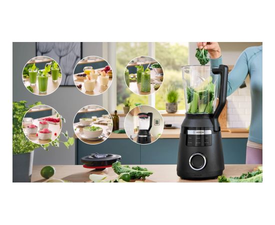 Bosch Serie 6 MMB6652B blender 2 L Tabletop blender 1800 W Black Jaunumi Sadz. tehnika