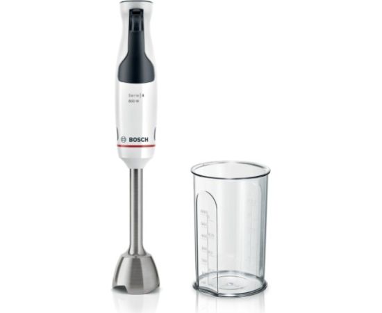 Bosch Serie 4 MSM4W410 blender Immersion blender 800 W Anthracite, White Rokas blenderi - smalcinātāji