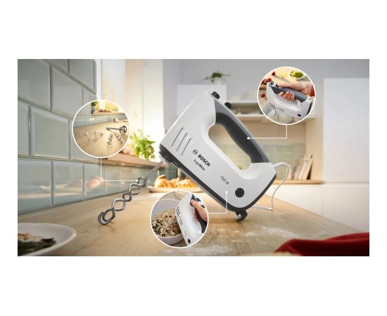 Bosch MFQ37490 mixer Hand mixer 750 W Grey, White Jaunumi Sadz. tehnika