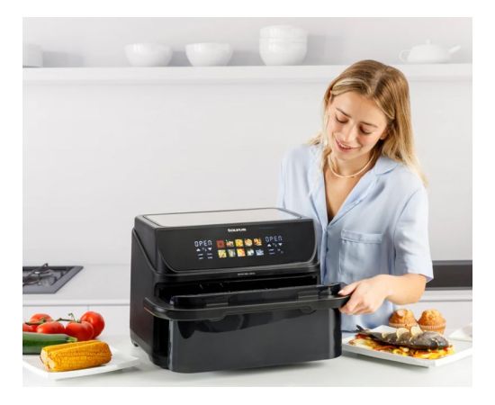 Fat-free deep fryer with long basket and grill Taurus 973004000 Воздушные котлы (AirFryer)