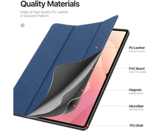 Чехол Dux Ducis Domo Samsung X930/X936 Tab S11 Ultra1 т?мно-синий Сумки, чехлы для планшетников