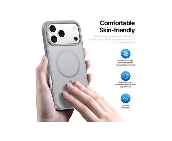 Чехол Dux Ducis Yind Apple iPhone 17 Pro серый Чехлы - альтернативные