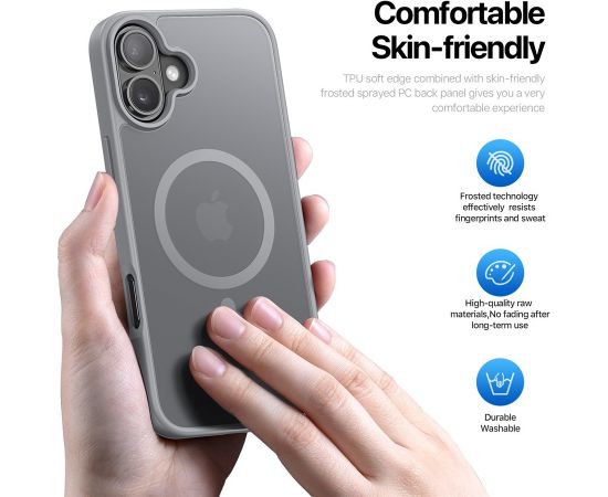 Чехол Dux Ducis Yind Apple iPhone 17 серый Чехлы - альтернативные