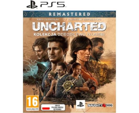 Sony Gra playstation 5 uncharted kolekcja dziedzictwo złodziei Игры