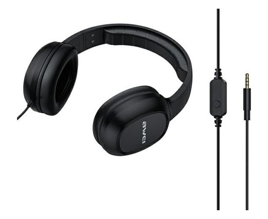 Наушники AWEI GM-6 с разъемом 3,5 мм | черный Наушники