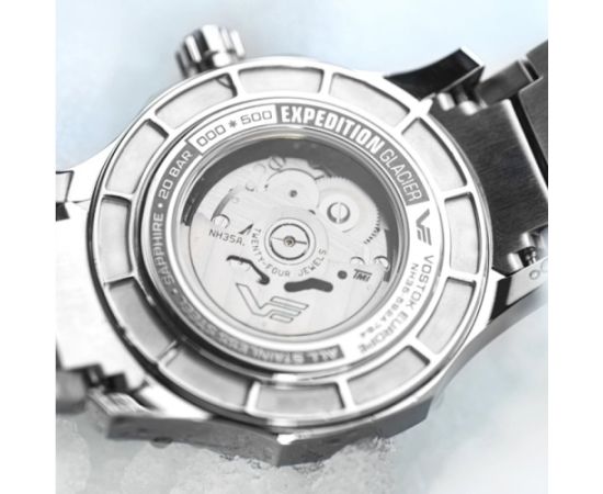 Vostok Europe Limited Edition Expedition Glacier Automatic NH35-592A784 Rokas pulksteņi 