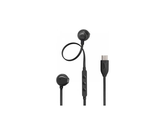Austiņas JBL Tune 305C USB-C Black Austiņas, Mikrofoni