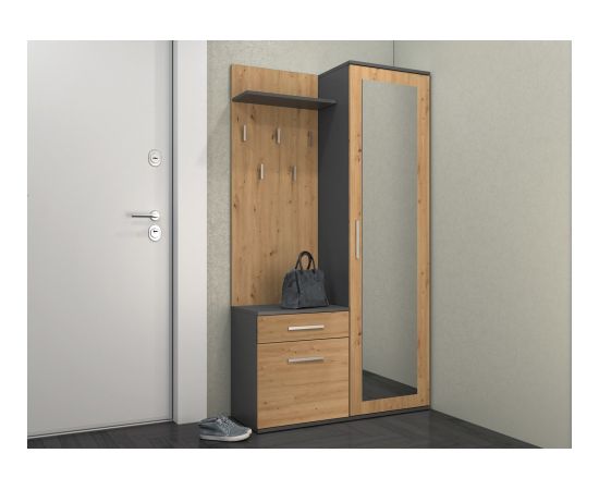 Top E Shop Topeshop GARD DUO ANT/ART KPL entryway cabinet Jaunumi -Dārzam