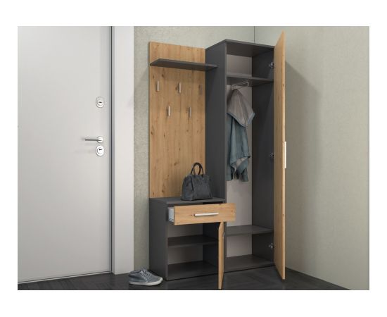 Top E Shop Topeshop GARD DUO ANT/ART KPL entryway cabinet Jaunumi -Dārzam