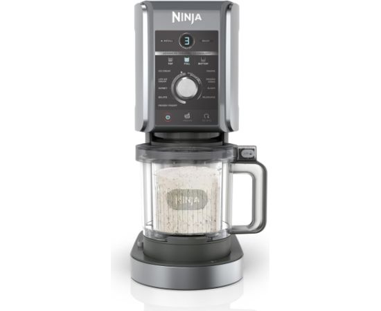 Ninja NC502EU CREAMi Deluxe saldējuma mašīna 10in1 melns/sudraba Машины для мороженого