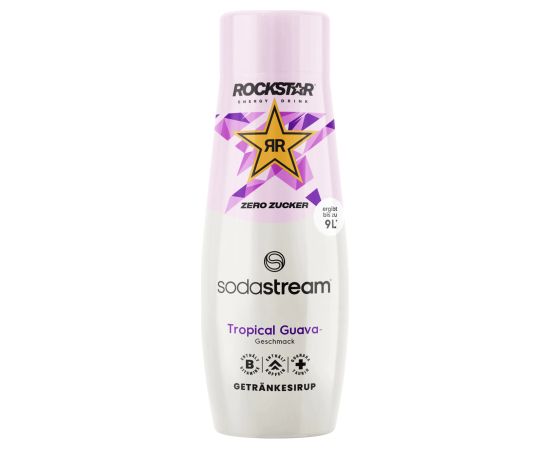 SodaStream sīrups Rockstar Energy Guava Zero, 440 ml - 1924221771 Citi virtuves piederumi