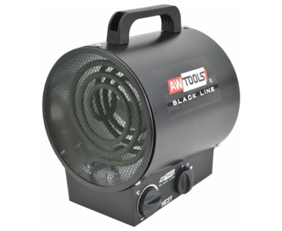 Elektrisks gaisa sildītājs AWTools AW85715BL; 2 kW Gāzes, elektriskie, dīzeļsildītāji