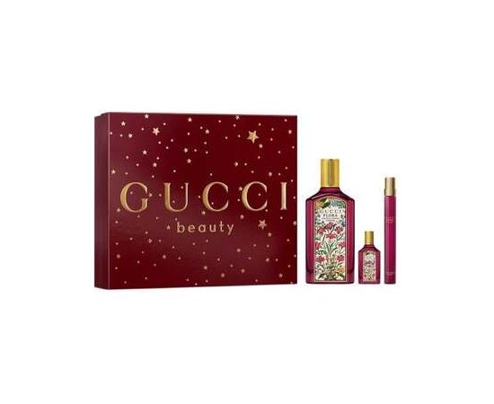 Gucci Flora Gorgeous Gardenia Intense Dárková sada EDP 100 ml, miniaturka EDP 10 ml a miniaturka EDP 5 ml 100ml Парфюмерные наборы