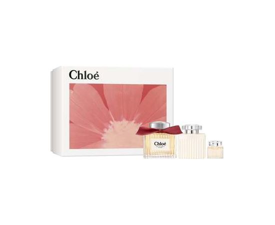 Chloe L´Eau de Parfum Intense Dárková sada EDP 100 ml, tělové mléko 100 ml a miniaturka EDP 5 ml 100ml Парфюмерные наборы
