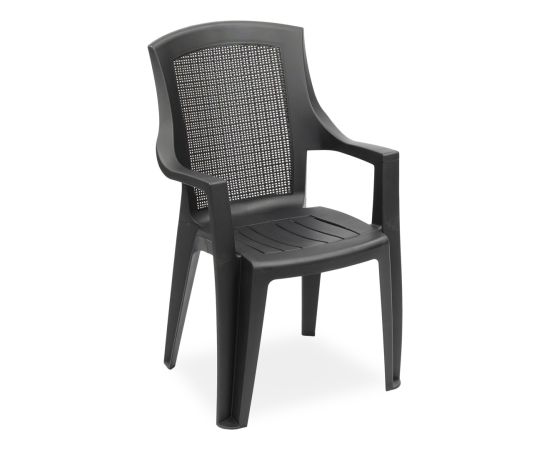 Krēsls plastmasas 56 x 61 x 91 cm Trama Dārza krēsli