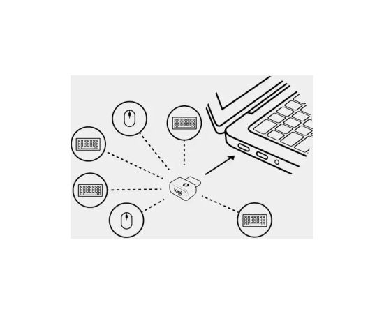 Logitech 956-000157 Logi Bolt USB Receiver, USB-C, Graphite Jaunumi - Datori