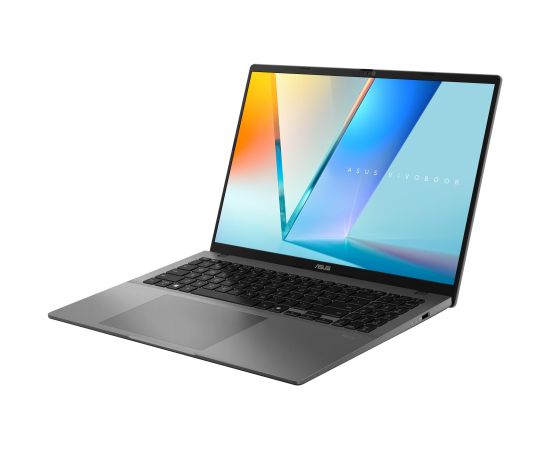 Notebook ASUS VivoBook Series S16 M3607HA-RP011W CPU  AMD Ryzen 5 220 3200 MHz 16" 1920x1200 RAM 16GB DDR5 SSD 512GB AMD Radeon Graphics Integrated ENG Windows 11 Home Grey 1.8 kg 90NB16F1-M009T0 Ноутбуки