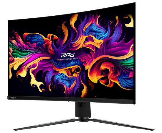 Monitor MSI MPG 321CURX QD-OLED 31.5" Gaming/Curved/4K Panel QD-OLED 3840x2160 16:9 240 Hz 0.03 ms MPG321CURXQD-OLED Monitori