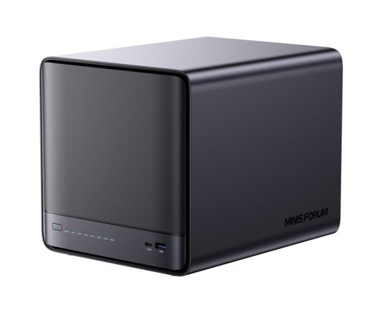 MINI-PC Minis Forum NAS N5 AMD Ryzen 7 H255, 16GB+128GB OS storage Personālie datori