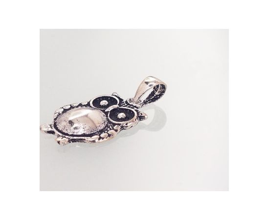 Sudraba kulons #2301718(POx-Bk), Sudrabs 925°, oksids (pārklājums), 1.1 gr. Sieviešu