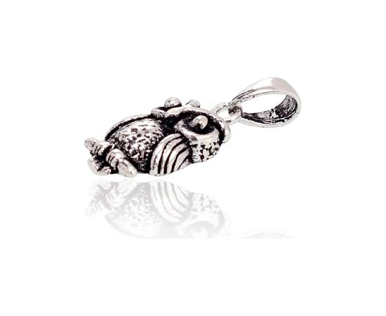 Sudraba kulons #2300989(POx-Bk), Sudrabs 925°, oksids (pārklājums), 1.3 gr. Sieviešu