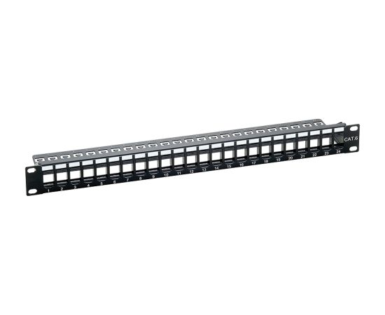 KEYSTONE panelis 1U-19" 24 porti MELNS Серверы и компоненты серверов