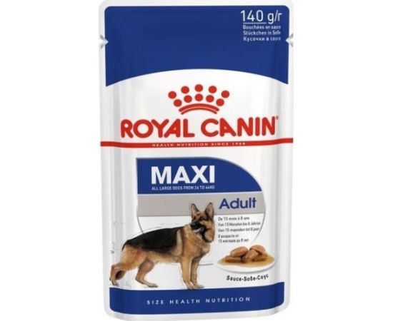 Royal Canin Royal Canin Maxi Adult karma mokra dla psów dorosłych, do 5 roku życia, ras dużych saszetka 140g Suņu barība