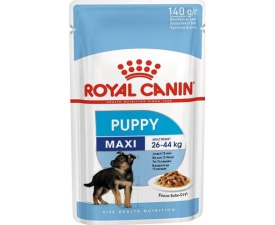 Royal Canin Royal Canin Maxi Puppy karma mokra dla szczeniąt, od 2 do 15 miesiąca życia, ras dużych saszetka 140g Suņu barība