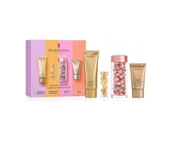 Elizabeth Arden Set Ceramide, Eliminates Impurities, Cleansing Cream, 50 ml + Advanced Ceramide, Lift & Firm, Night, Cream, For Face, 15 ml + Advanced Ceramide, Restores, Serum Capsules, Face, 7 pcs + Retinol, Ceramide, Reduces Fine Lines & Wrinkles Smaržas - NESAKĀRTOTS
