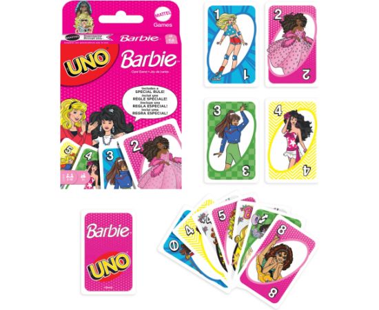 Mattel *****UNO gra karciana Barbie JHB17 /8 Galda spēles