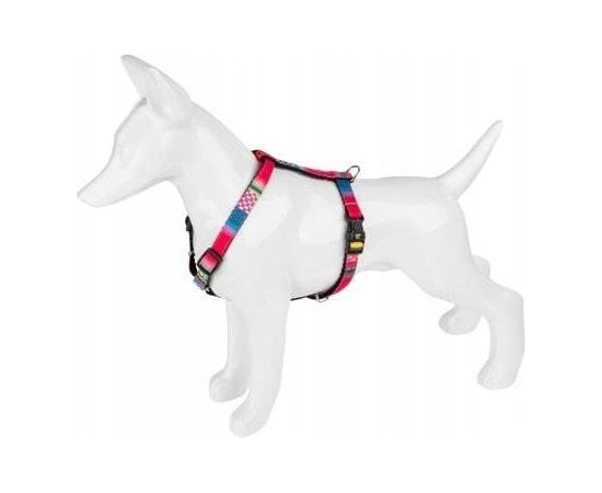 Dino Szelki dla psa, wz�r mozaika, 10MM/40CM r�owe Citas preces