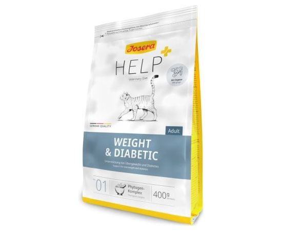 JOSERA KOT HELP 400g   WEIGHT & DIABETIC  /8 Kaķu sausā barība