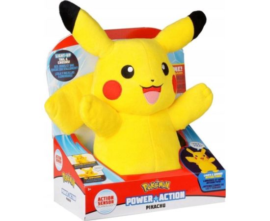 Pokemon POKEMON Power Action Pikachu Zabawka Interaktywna, pluszak, 25 cm Мягкие игрушки