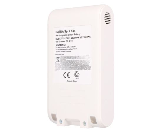 Dreame G9 G10 Akumulators putekļsūcējam 25.2V / 2500mAh Putekļu sūcēju filtri