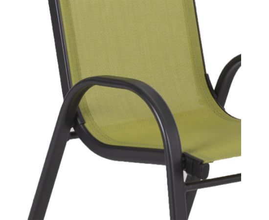 Bērnu krēsls DUBLIN KID 36x46xH59cm, zaļš Dārza galdi