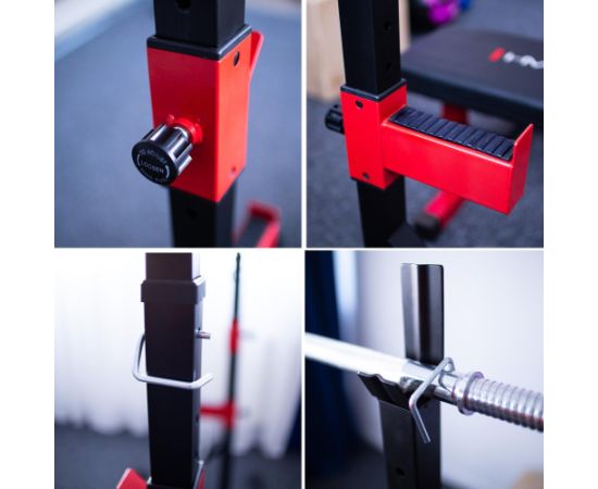 STR25 REGULĒJAMI STIEŅA STATĪVI HMS Svaru stieņa statīvi