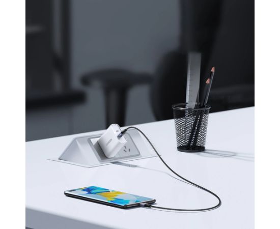 Ugreen US535 USB-C | USB-C PD kabelis 240W 5A 1m - pelēks Data USB kabeļi