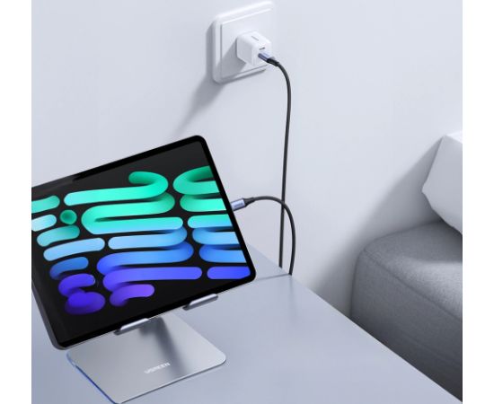 Ugreen US535 USB-C | USB-C PD kabelis 240W 5A 1m - pelēks Data USB kabeļi