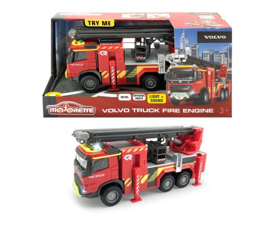 MMAJORETTE Volvo ugunsdzēsēju mašīna ar pacēlāju, 213713000038 Машины и аксессуары