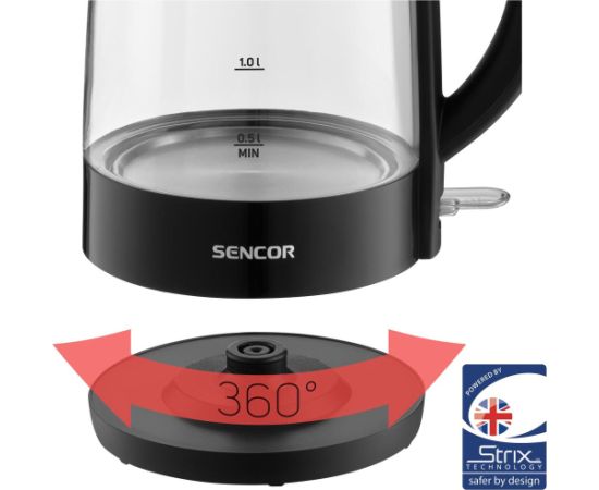 Glass kettle Sencor Tējkannas (elektriskās)