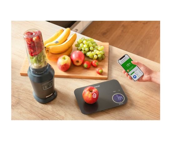 Kitchen scale with Bluetooth Sencor, black Svari (virtuves)