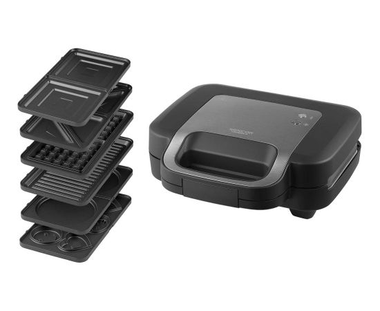 Sandwich maker 6in1 Sencor, black Sendviču - Karstmaižu tosteri