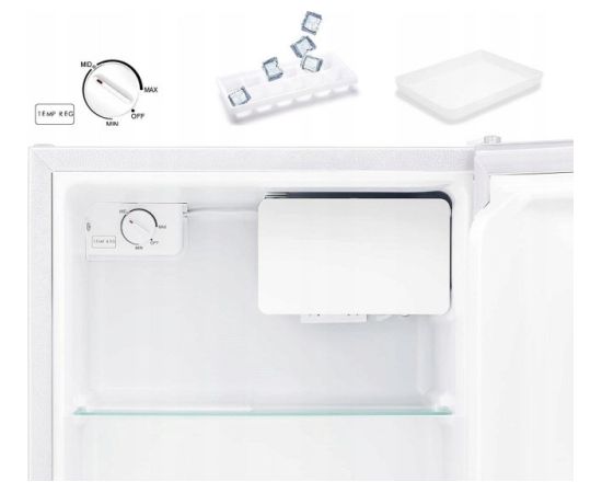 Lodówka HKB 4188 HEINRICH'S white Jaunumi Sadz. tehnika