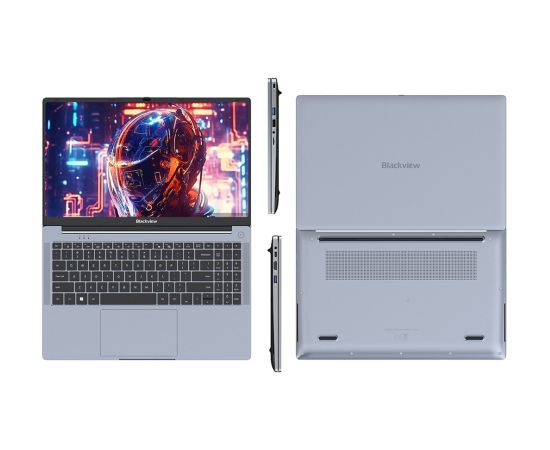 Blackview AceBook 6 N150 15.6”FHD 16GB SSD512 Windows 11 Home Grey Portatīvie datori
