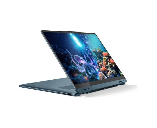 Lenovo Yoga 7 2-in-1 14AKP10 Copilot+ PC AMD Ryzen AI 5 340 Hybrid (2-in-1) 35.6 cm (14") Touchscreen WUXGA 16 GB LPDDR5-SDRAM 512 GB SSD Wi-Fi 7 (802.11be) Windows 11 Home Teal Ноутбуки
